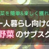 一人暮らしで野菜不足が続くと、体臭がきつくなったり重い病気にかかりやすくなったりする恐れがあります。そんなリスクを解消してくれるのが、手軽に利用できる野菜のサブスクです。この記事では、一人暮らしでも楽しく野菜が摂れるおすすめのサブスクを紹介します。
